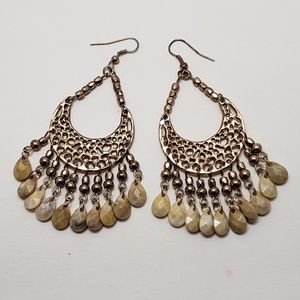 Cascading Beaded Earrings